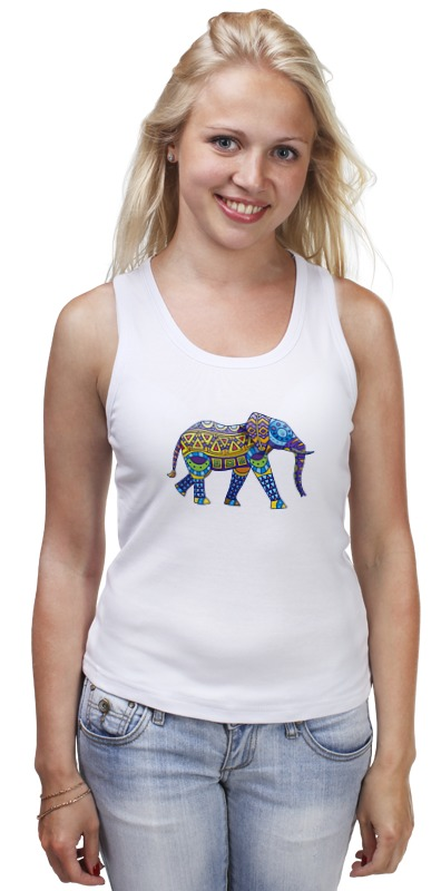 Printio Майка классическая Индийский слон мужская футболка слон индийский 2xl белый