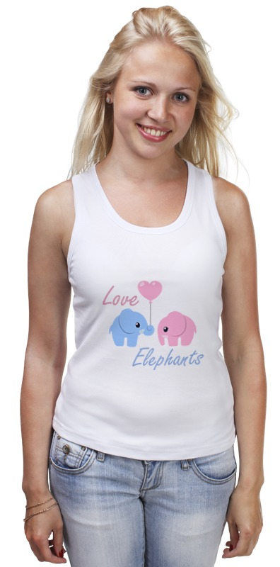 Printio Майка классическая Love elephants printio майка классическая love elephants