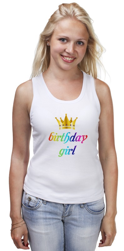 Printio Майка классическая Birthday girl