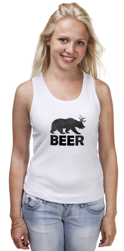 Printio Майка классическая Beer (bear)