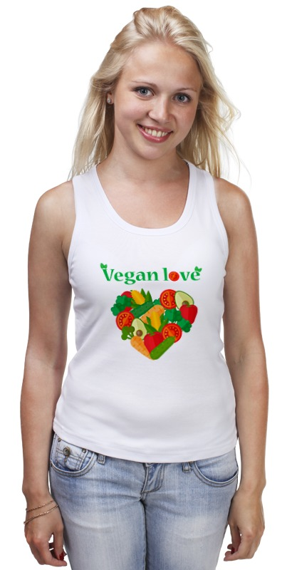 Printio Майка классическая Vegan love