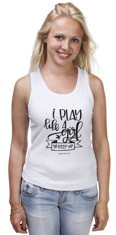 printio футболка wearcraft premium я играю как девчонка Printio Майка классическая Я играю как девчонка!