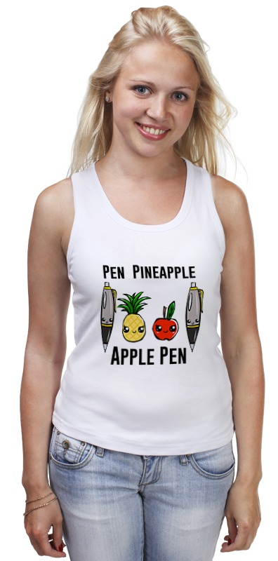 Printio Майка классическая Pen pineapple apple pen printio лонгслив pen pineapple apple pen