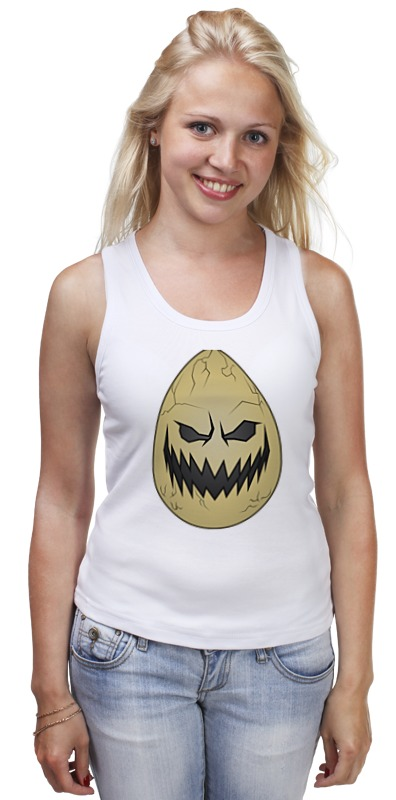 Printio Майка классическая Humpty dumpty - halloween style printio футболка wearcraft premium slim fit humpty dumpty halloween style