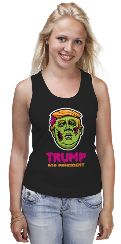 Printio Майка классическая Трамп зомби printio футболка классическая трамп зомби