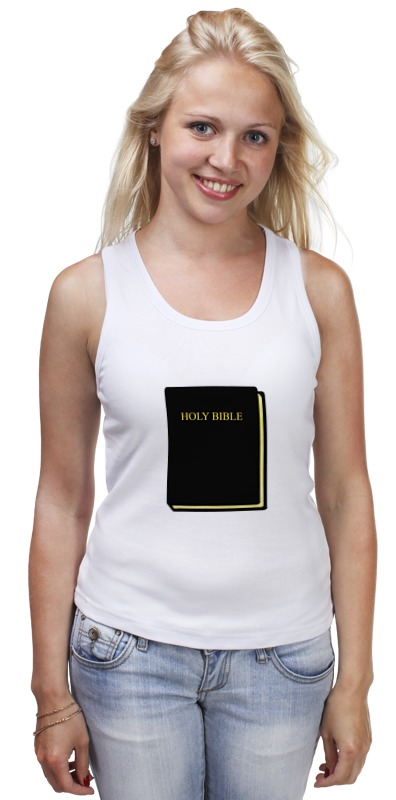 Printio Майка классическая Holy bible printio футболка классическая holy bible