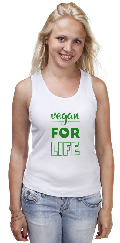 Printio Майка классическая Vegan for life printio футболка классическая vegan life