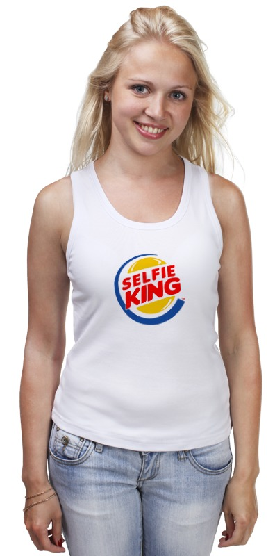 Printio Майка классическая Король селфи (selfie king) printio детская футболка классическая унисекс король селфи selfie king