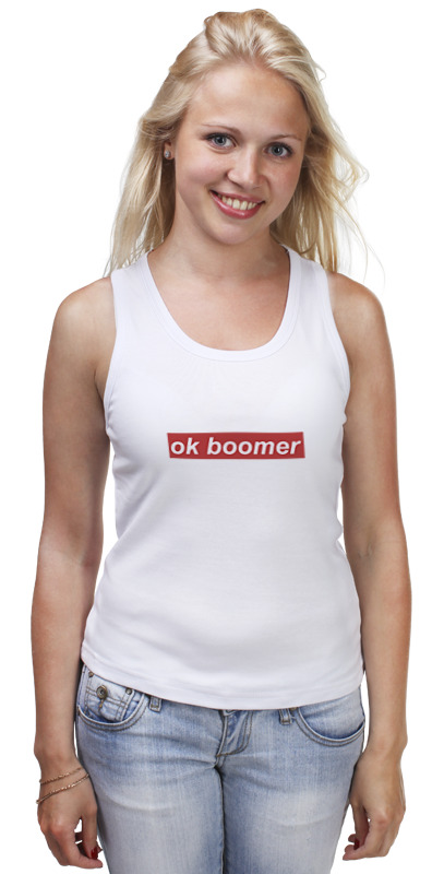 Printio Майка классическая Ok boomer