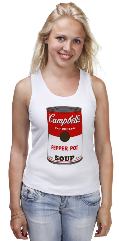 Printio Майка классическая Campbell's soup (энди уорхол)