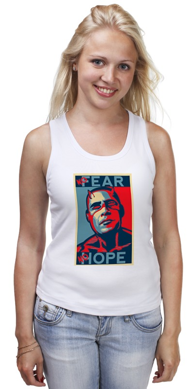 Printio Майка классическая Обама - no hope printio футболка wearcraft premium обама no hope