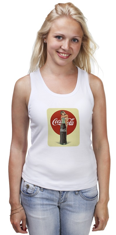 printio футболка классическая красота по американски american beauty Printio Майка классическая Coca-cola