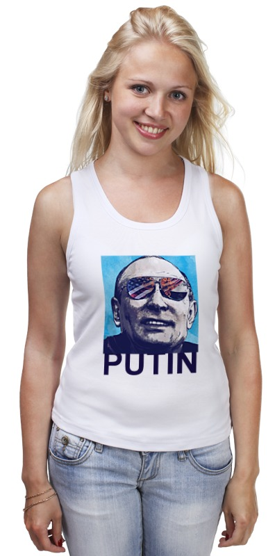 цена Printio Майка классическая Путин