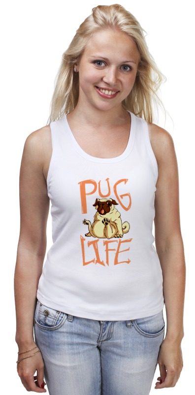 Printio Майка классическая Pug life printio футболка классическая pug life