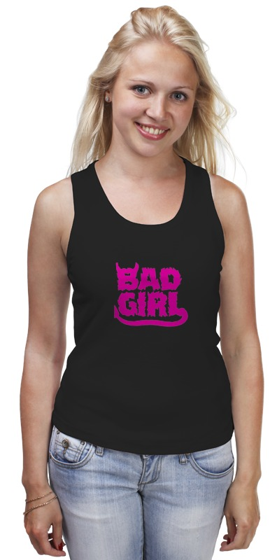 Printio Майка классическая Bad girl (плохая девченка) printio футболка классическая bad girl плохая девченка