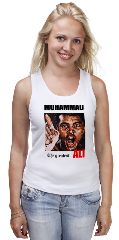 Printio Майка классическая Muhhamad ali the greatest printio футболка wearcraft premium muhhamad ali the greatest