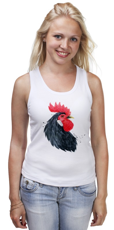 Printio Майка классическая Mr. black rooster printio детская футболка классическая унисекс mr black rooster