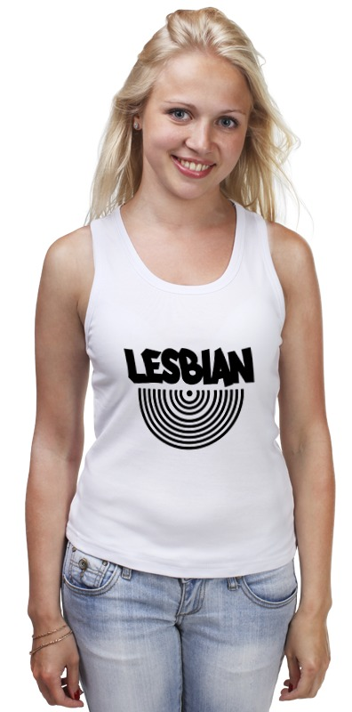 Printio Майка классическая Lesbian (black) printio детская футболка классическая унисекс lesbian black
