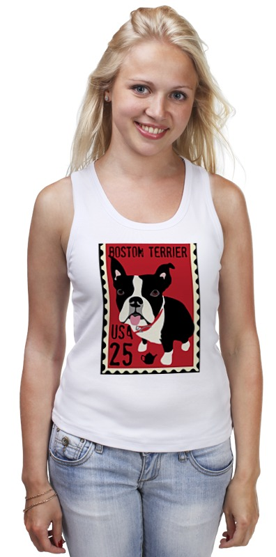 Printio Майка классическая Boston terrier