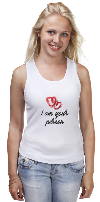 Printio Майка классическая I am your person printio футболка wearcraft premium i am your person