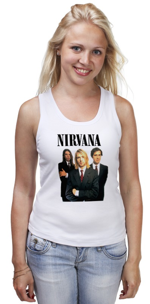 Заказать майку в Москве. Майка классическая Nirvana от rancid - готовые дизайны и нанесение принтов.