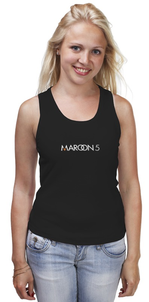 Заказать майку в Москве. Майка классическая Группа "Maroon 5" от Fedor - готовые дизайны и нанесение принтов.