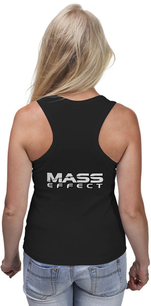 Заказать майку в Москве. Майка классическая Mass Effect от THE_NISE  - готовые дизайны и нанесение принтов.