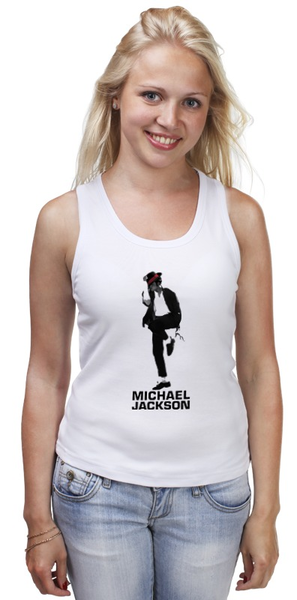Заказать майку в Москве. Майка классическая Michael Jackson  от carolina - готовые дизайны и нанесение принтов.