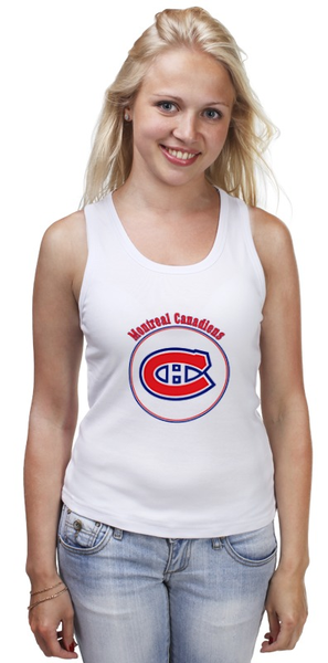 Заказать майку в Москве. Майка классическая Montreal Canadiens от kspsshop - готовые дизайны и нанесение принтов.