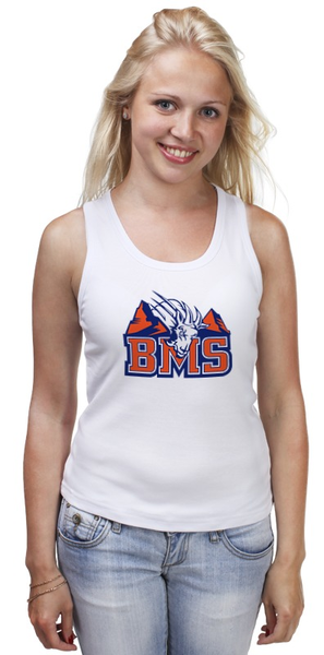 Заказать майку в Москве. Майка классическая Реальные Парни (Blue Mountain State) BMS от coolmag - готовые дизайны и нанесение принтов.