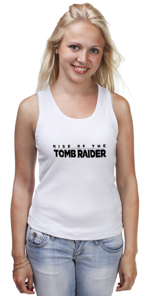 Заказать майку в Москве. Майка классическая Tomb Raider от THE_NISE  - готовые дизайны и нанесение принтов.