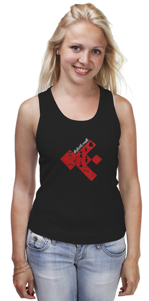 Заказать майку в Москве. Майка классическая Depeche Mode / Symbols от OEX design - готовые дизайны и нанесение принтов.