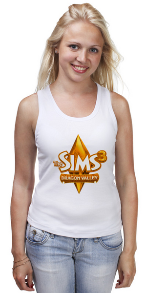 Заказать майку в Москве. Майка классическая The Sims 3 от THE_NISE  - готовые дизайны и нанесение принтов.