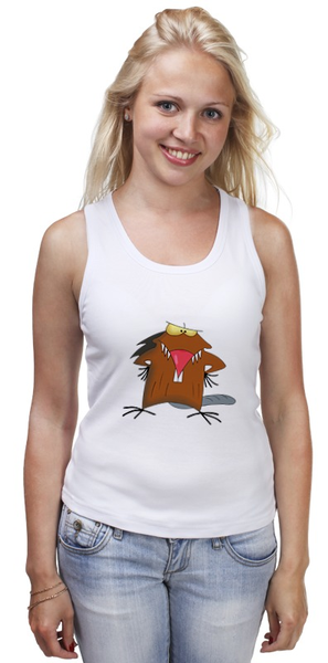 Заказать майку в Москве. Майка классическая The Angry Beavers от Easy-store - готовые дизайны и нанесение принтов.