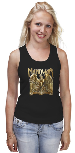 Заказать майку в Москве. Майка классическая Manowar Band от Leichenwagen - готовые дизайны и нанесение принтов.