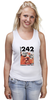 Заказать майку в Москве. Майка классическая Front 242. Tyranny For You от OEX design - готовые дизайны и нанесение принтов.