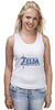 Заказать майку в Москве. Майка классическая The Legend Of Zelda Breath Of The Wild от BURNSHIRTS - готовые дизайны и нанесение принтов.