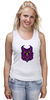 Заказать майку в Москве. Майка классическая Ночная Сова (Owl) от trugift - готовые дизайны и нанесение принтов.