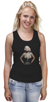 Заказать майку в Москве. Майка классическая Marilyn Monroe  от KinoArt - готовые дизайны и нанесение принтов.