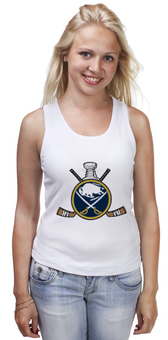 Заказать майку в Москве. Майка классическая Buffalo Sabres от kspsshop - готовые дизайны и нанесение принтов.