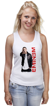 Заказать майку в Москве. Майка классическая Eminem от FOR YOU - готовые дизайны и нанесение принтов.