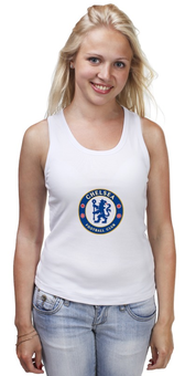 Заказать майку в Москве. Майка классическая Chelsea от YellowCloverShop - готовые дизайны и нанесение принтов.