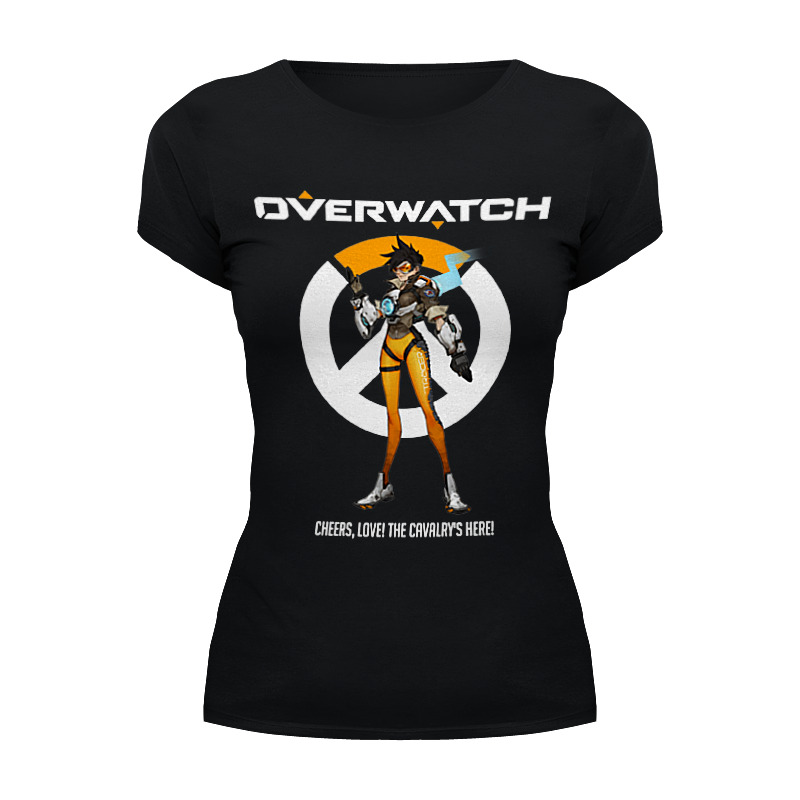 Printio Футболка Wearcraft Premium Overwatch. трейсер printio футболка wearcraft premium overwatch трейсер