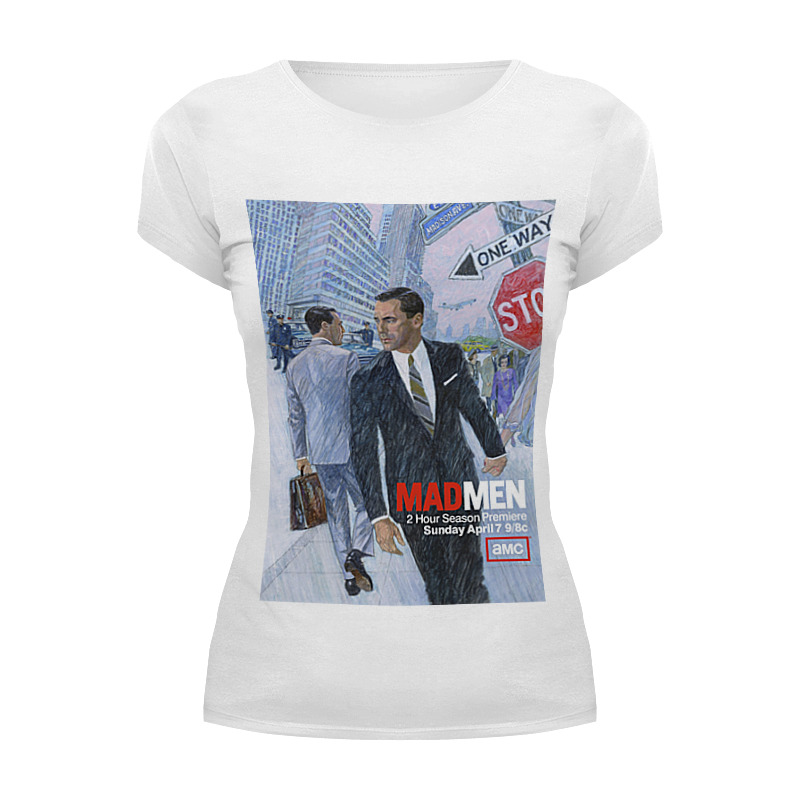 Printio Футболка Wearcraft Premium Безумцы / mad men