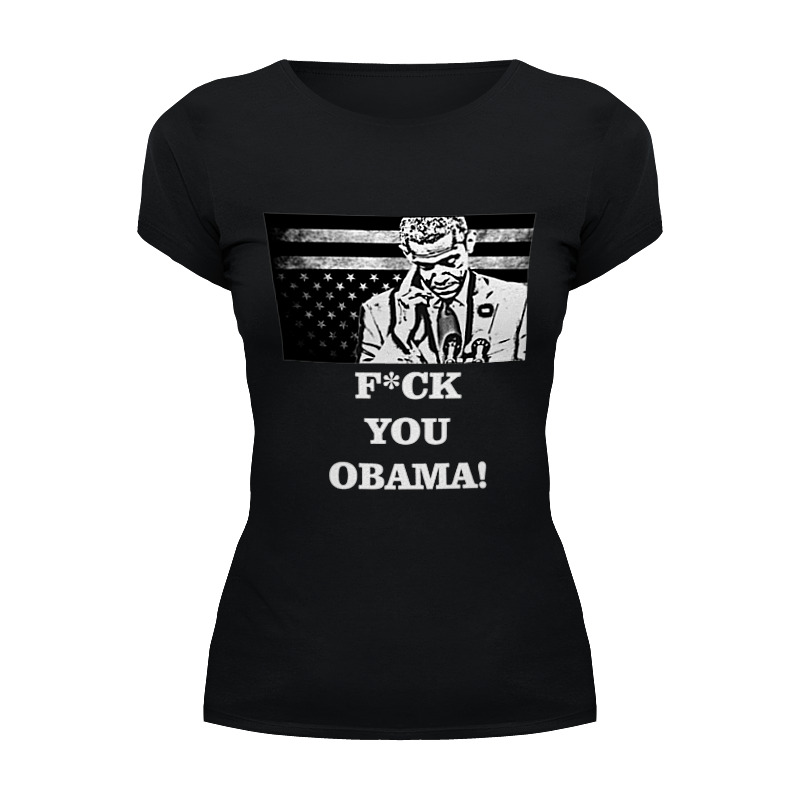 Printio Футболка Wearcraft Premium F*ck you obama! printio футболка wearcraft premium f ck you obama