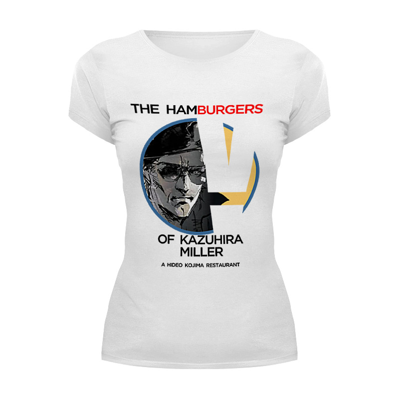 Printio Футболка Wearcraft Premium The hamburgers of kazuhira miller футболка wearcraft premium printio house of cards