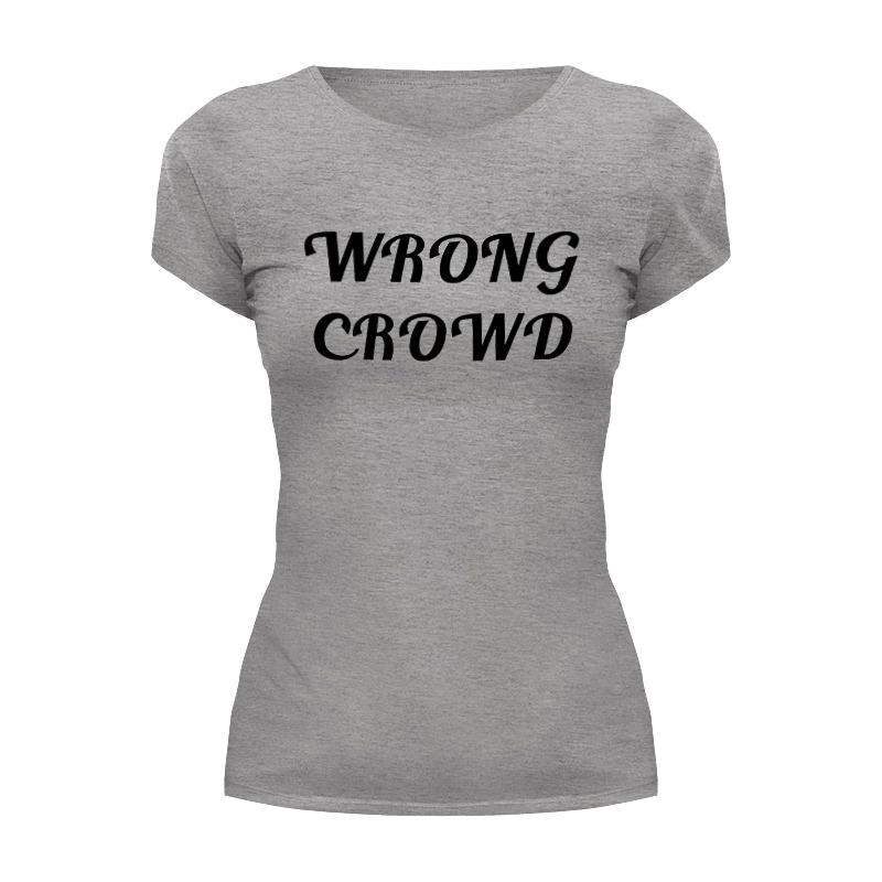 Printio Футболка Wearcraft Premium Wrong crowd - tom odell