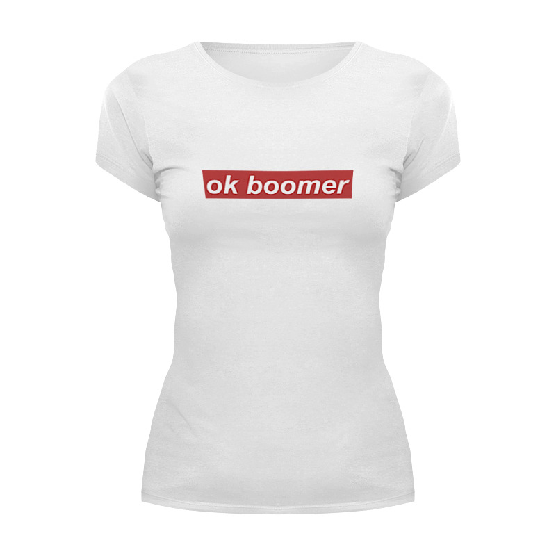 Printio Футболка Wearcraft Premium Ok boomer printio футболка wearcraft premium ok boomer