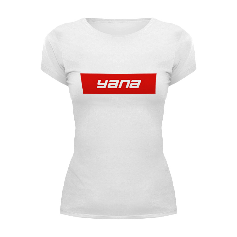 Printio Футболка Wearcraft Premium Имя yana printio футболка wearcraft premium имя yana