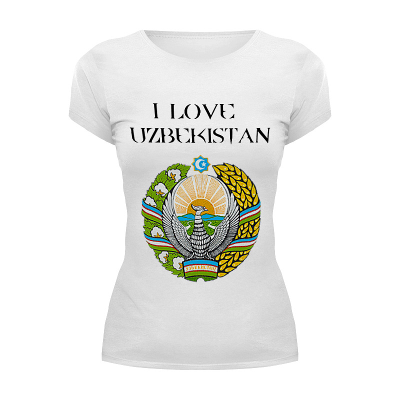Printio Футболка Wearcraft Premium Uzbekistan printio сумка uzbekistan